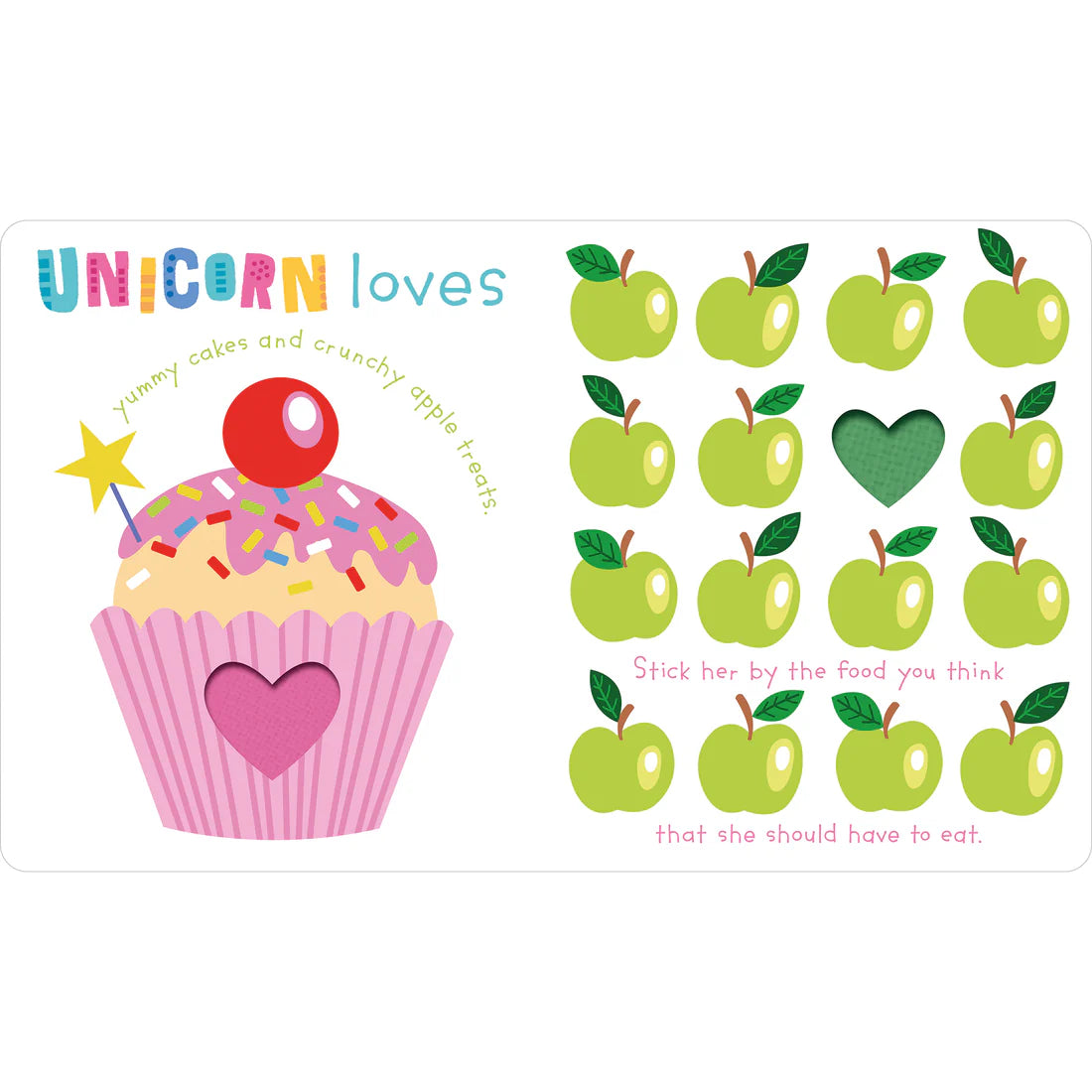 Unicorn Loves... Board Book with Plush Toy