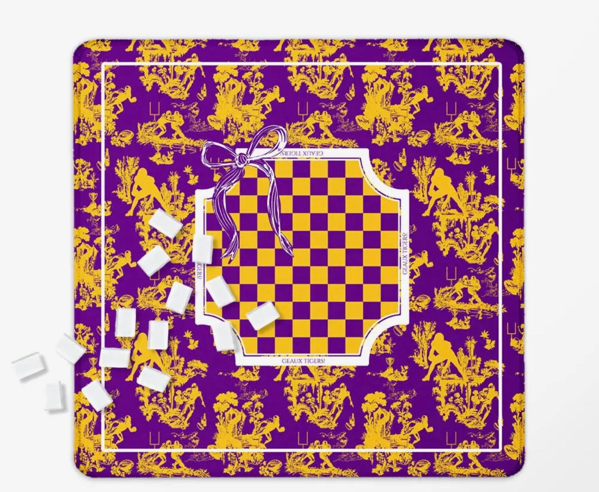 Preorder: LSU Mahjong Mat