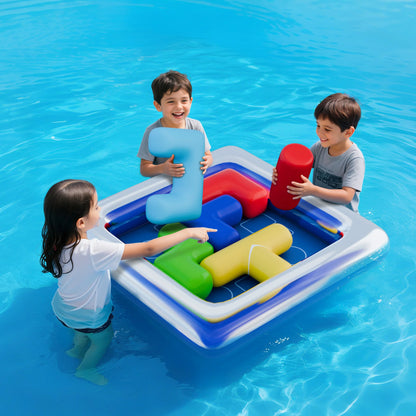 Pool Puzzle Splash - Inflatable Pool Puzzle