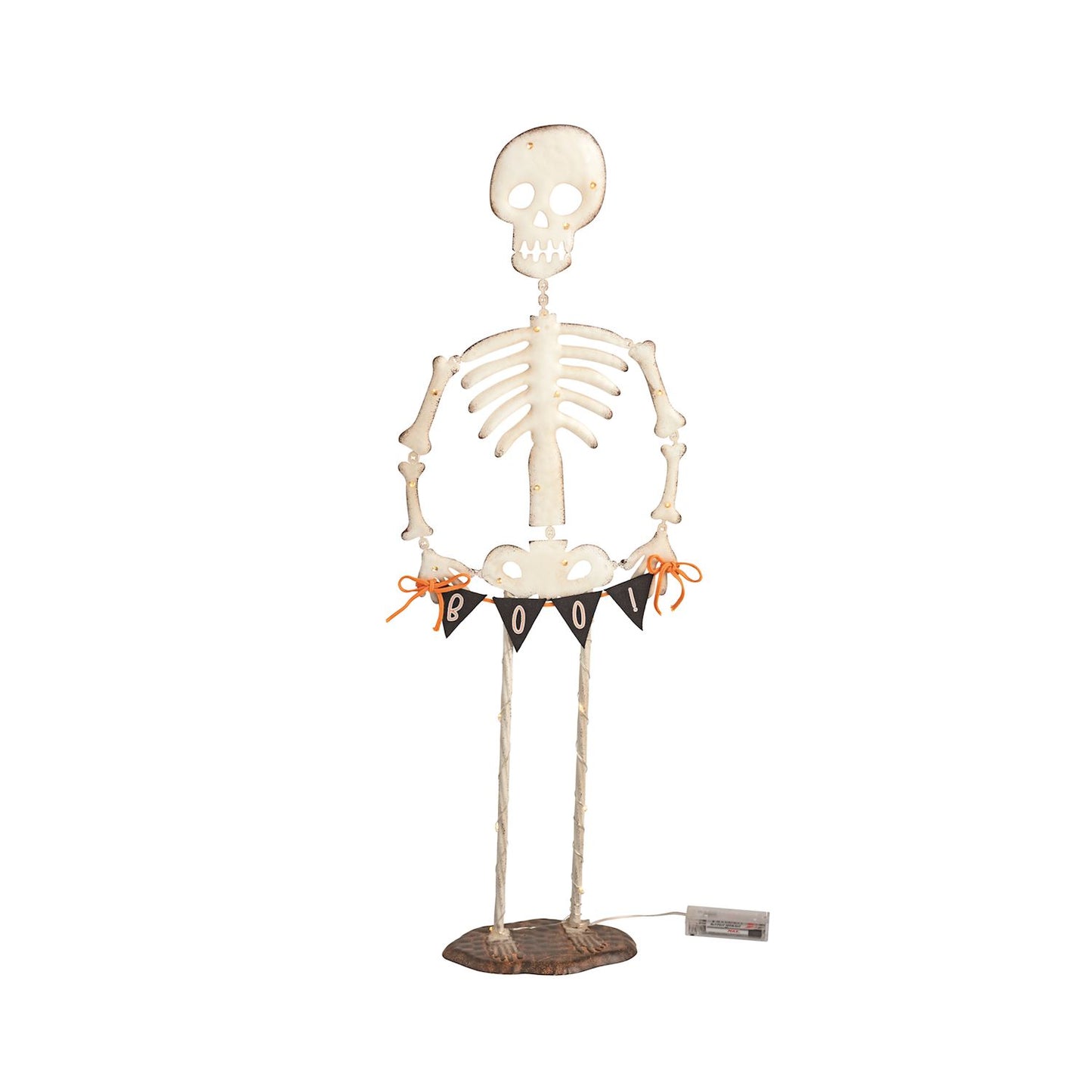Light Up Skeleton Sitter