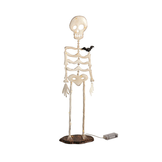 Light Up Skeleton Sitter