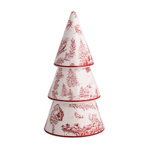 Toile Christmas Tree