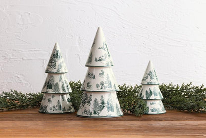 Toile Christmas Tree