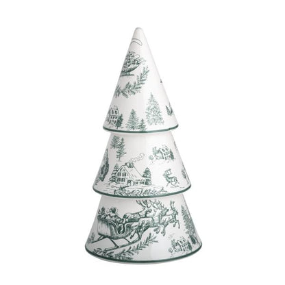 Toile Christmas Tree
