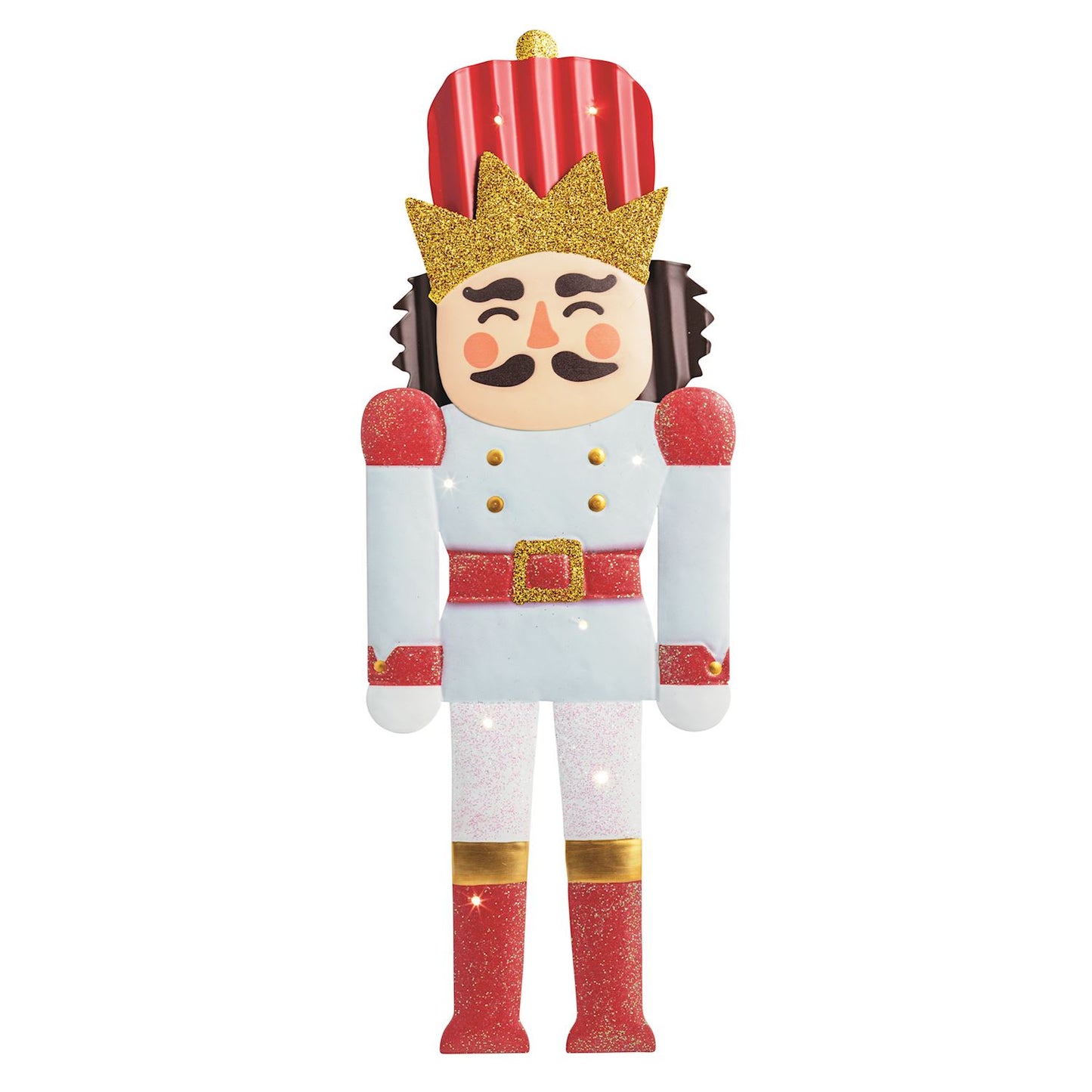 Light-Up Nutcracker Sitter