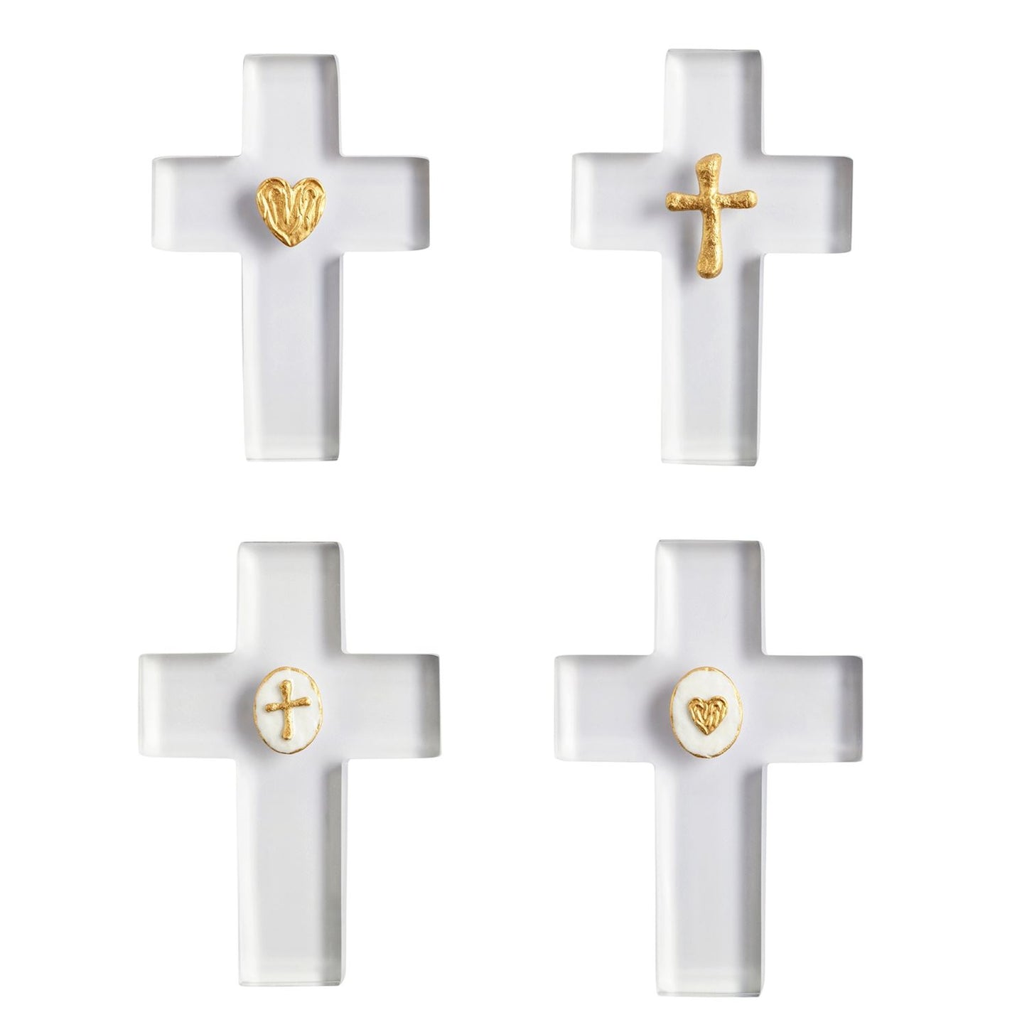Clear Resin Cross