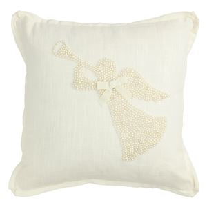 White Christmas Pearl Pillow