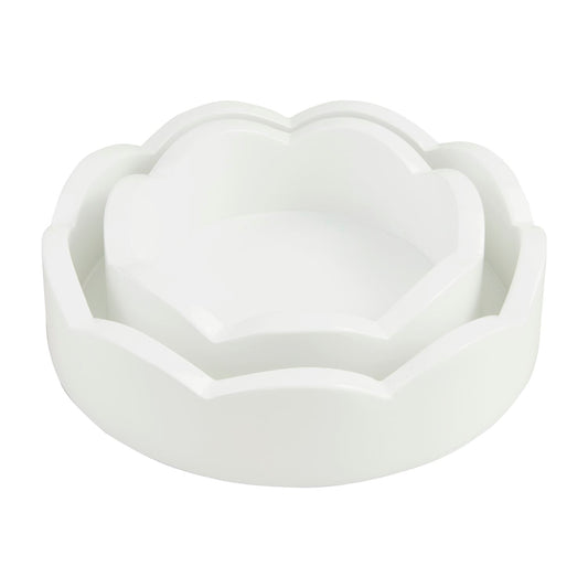 Mini Scalloped Trays