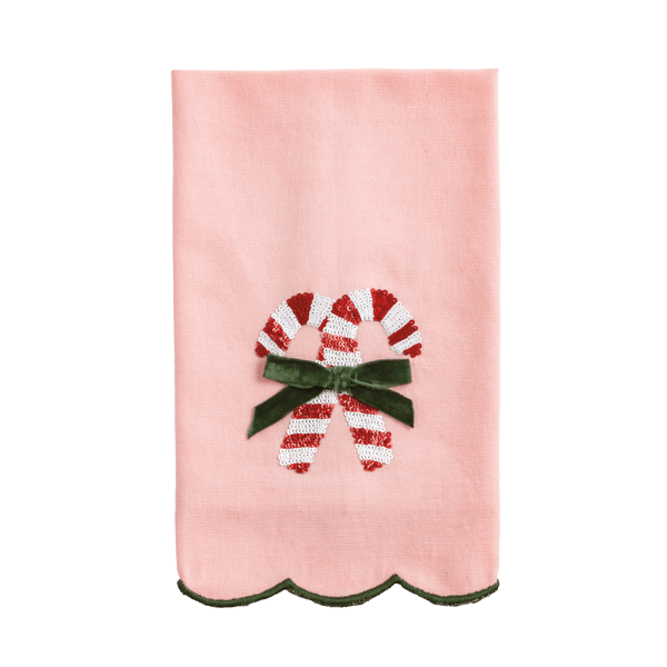 Holiday Sequin Towel