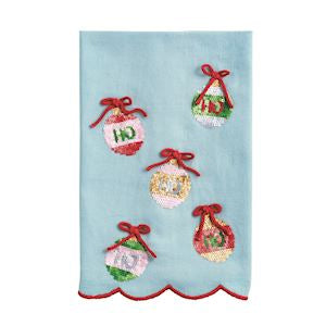 Holiday Sequin Towel
