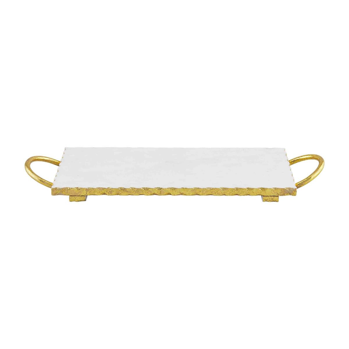 Gold & Marble Board With Handles