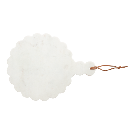Scalloped Marble Board