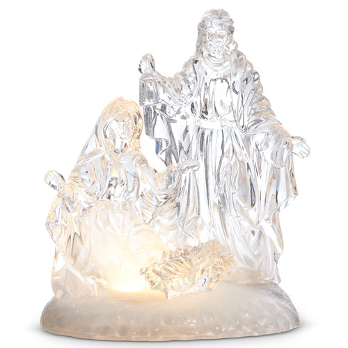 Lighted Acrylic Nativity