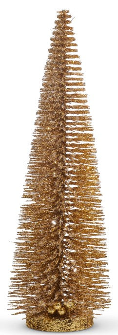 Gold Bottle Brush Trees