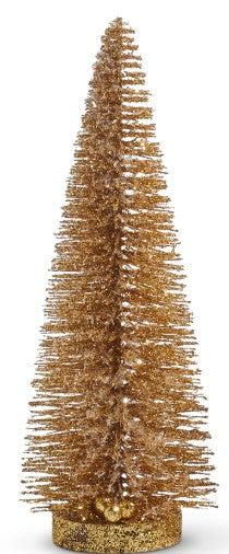 Gold Bottle Brush Trees