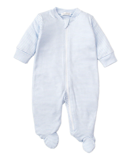Kissy Kissy Simple Stripes Zip Footie