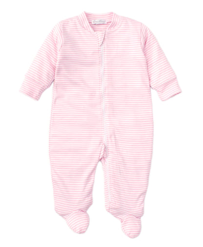 Kissy Kissy Simple Stripes Zip Footie