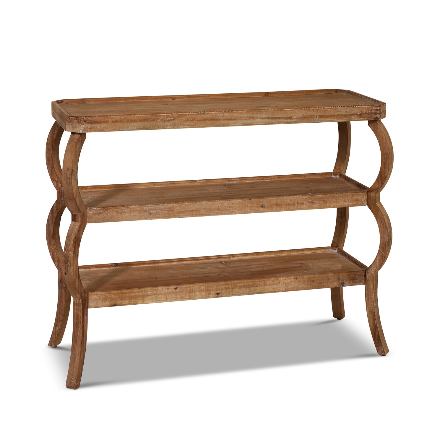 42" Three Tier Accent Table