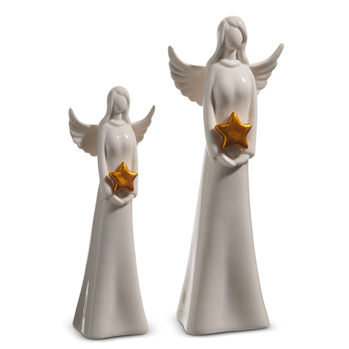 10" Angels Holding a Star