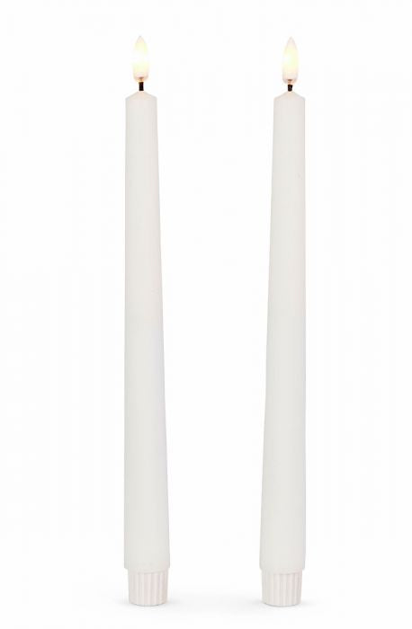 10" White Taper Candle