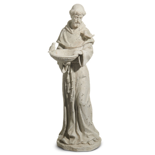 21.5" Concrete Look St. Francis