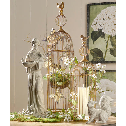 21.5" Concrete Look St. Francis