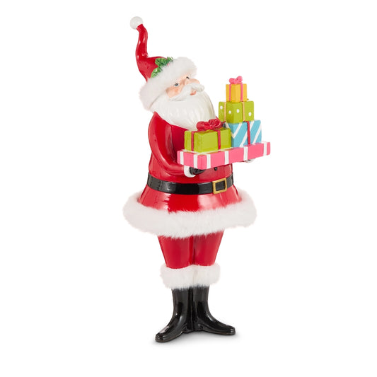 Santa with Colorful Packages