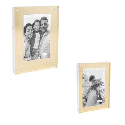 Brass Acrylic Frame