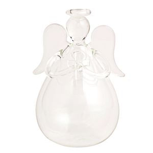 Glass Angel Bud Vase