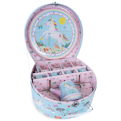 Rainbow Fairy 11pc Musical Tea Set