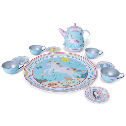 Rainbow Fairy 11pc Musical Tea Set