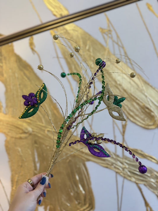 Sequin Mask Ball Spray