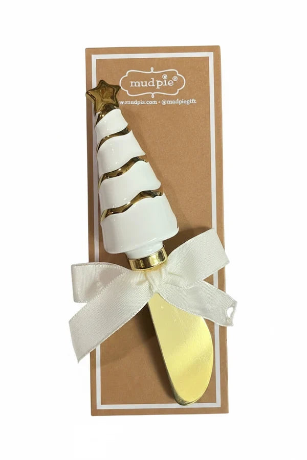 White Ceramic Spreader