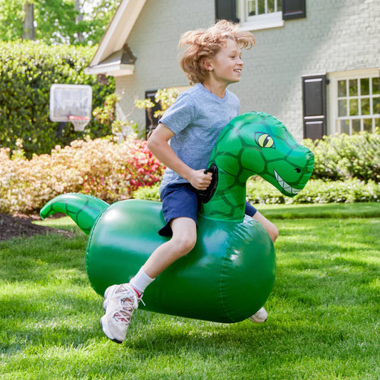 Inflatable Ride-On Hop 'n Go Dino