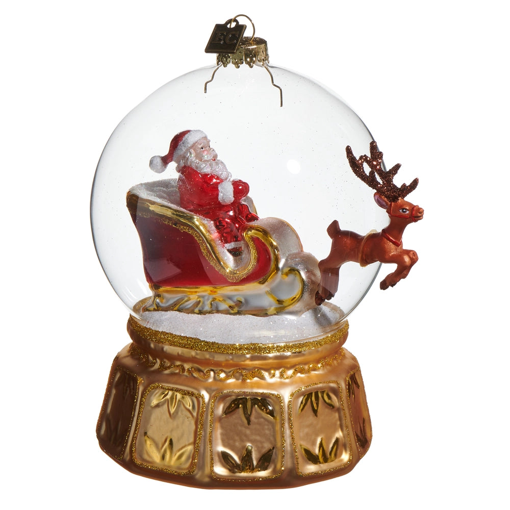 5.5" Snow Globe Express Ornament