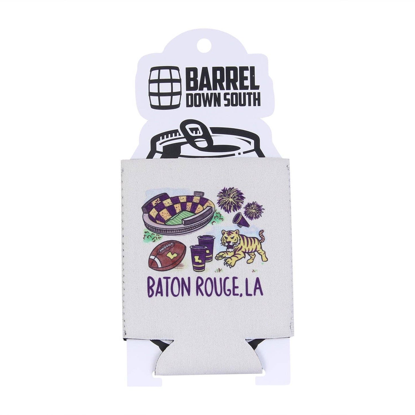 Baton Rouge Louisiana Icons Can Cooler