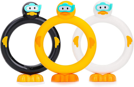 Duck, Duck, Toss Diving Toy Rings