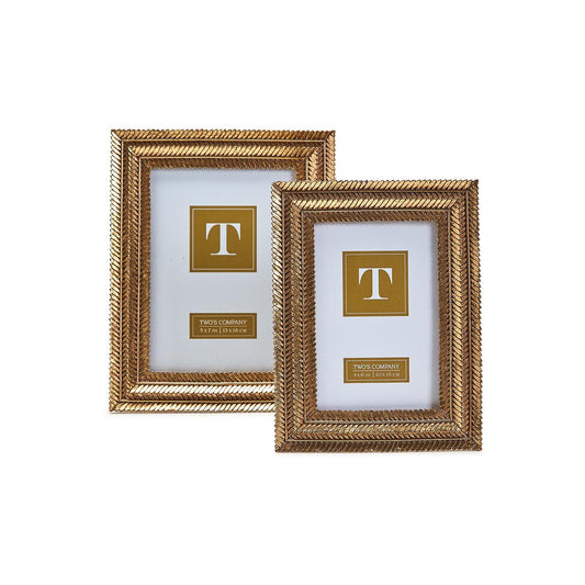 Gold Fern Photo Frame (8x10)