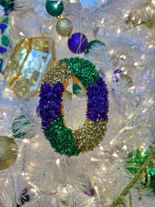 King Cake Ornament
