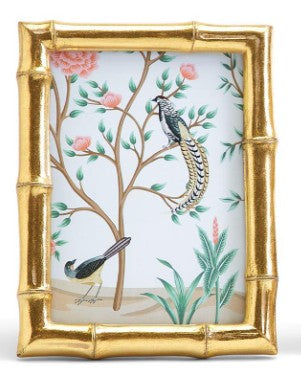 Gold Faux Bamboo Frame