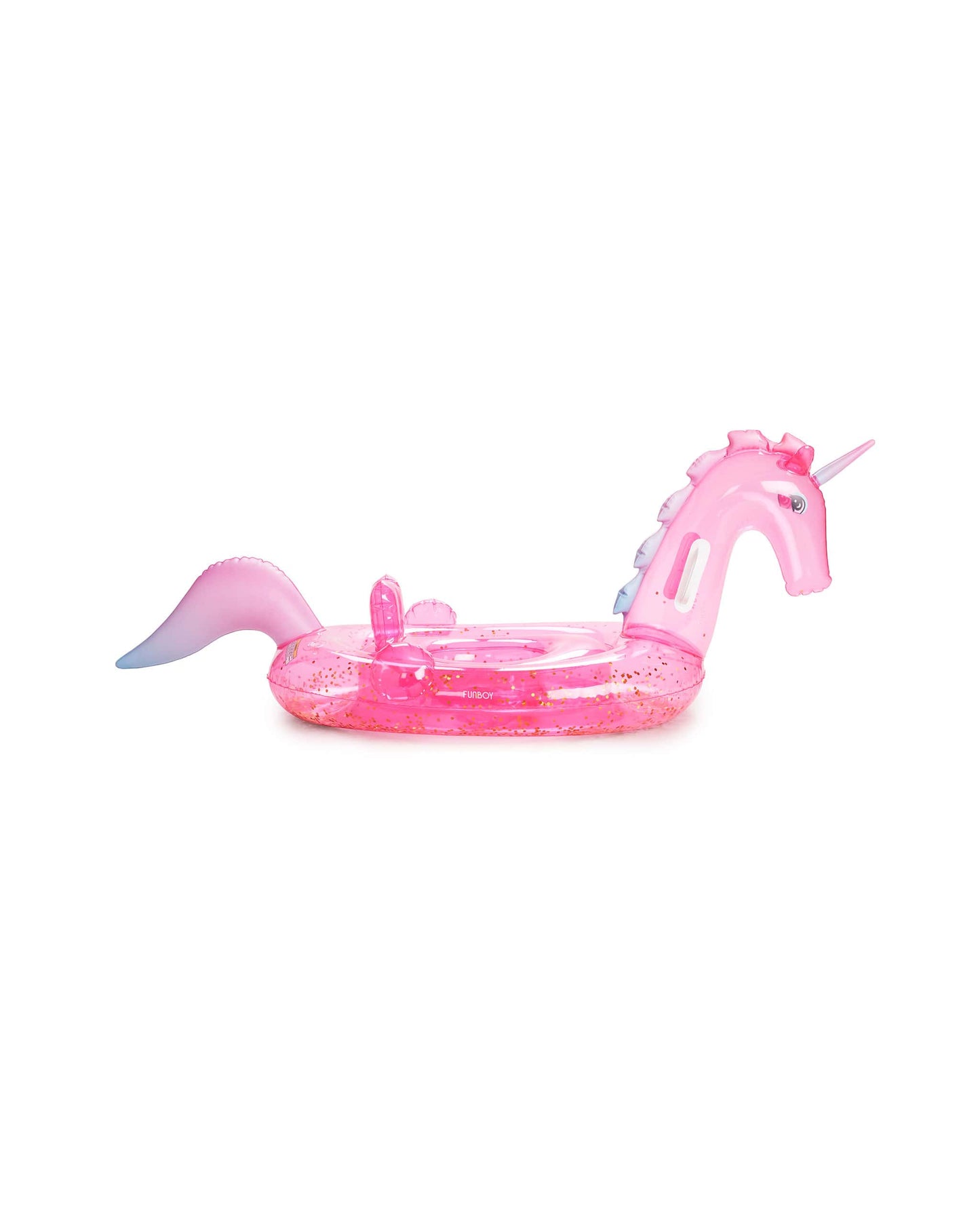 FUNBABY Clear Pink Glitter Unicorn