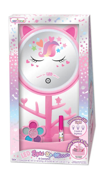 LED Light Up Mirror, Caticorn