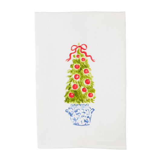 Christmas Topiary Towel