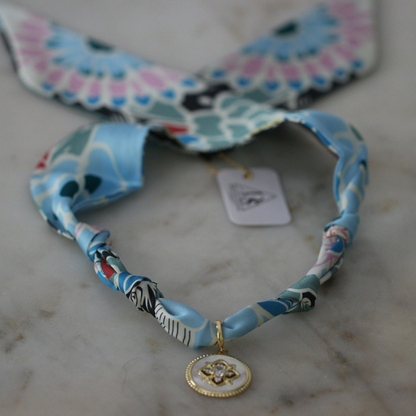 Coastal Grace Scarf Necklace
