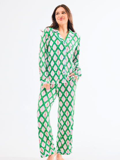 Charlotte Christmas Cavalry PJ Set