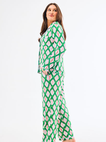 Charlotte Christmas Cavalry PJ Set