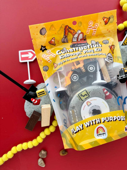 Construction KidDough Play Kit