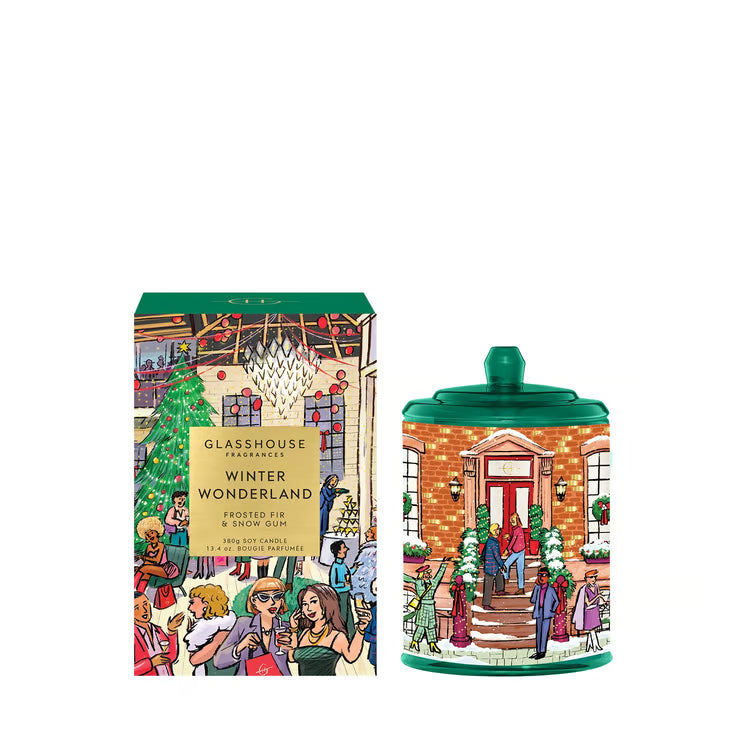 Glasshouse Triple Scented Soy Candle - Winter Wonderland