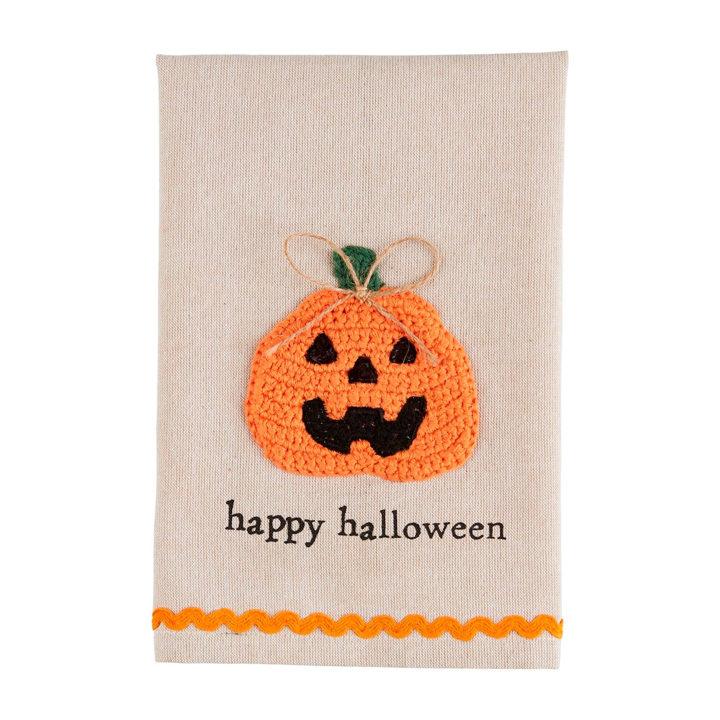 Halloween Crochet Towel