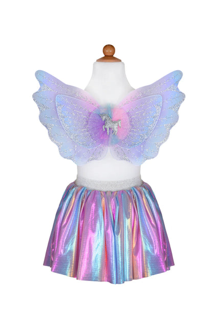 Magical Unicorn Skirt and Wings - Pastel
